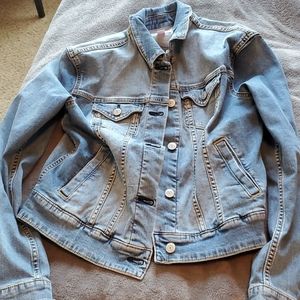 Lularoe small harvey jean jacket